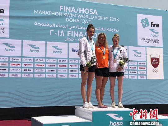 世界马拉松游泳系列赛多哈站荷兰选手分获男子女子双冠