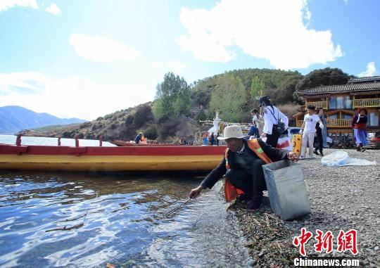 四川泸沽湖畔的摩梭环卫工：“我们要保护母亲湖”