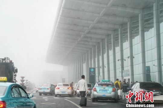 大连机场航班因浓雾大面积延误逾2万名旅客受影响